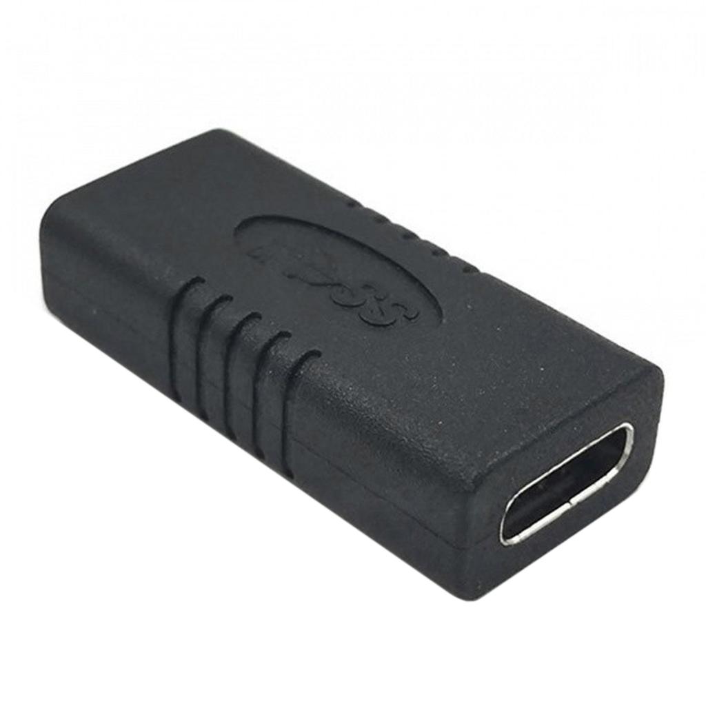 10Gbps USB 3.1 Type-C USB-C 24Pin Female to Female Extension Adapter for Cell Phone & Laptop