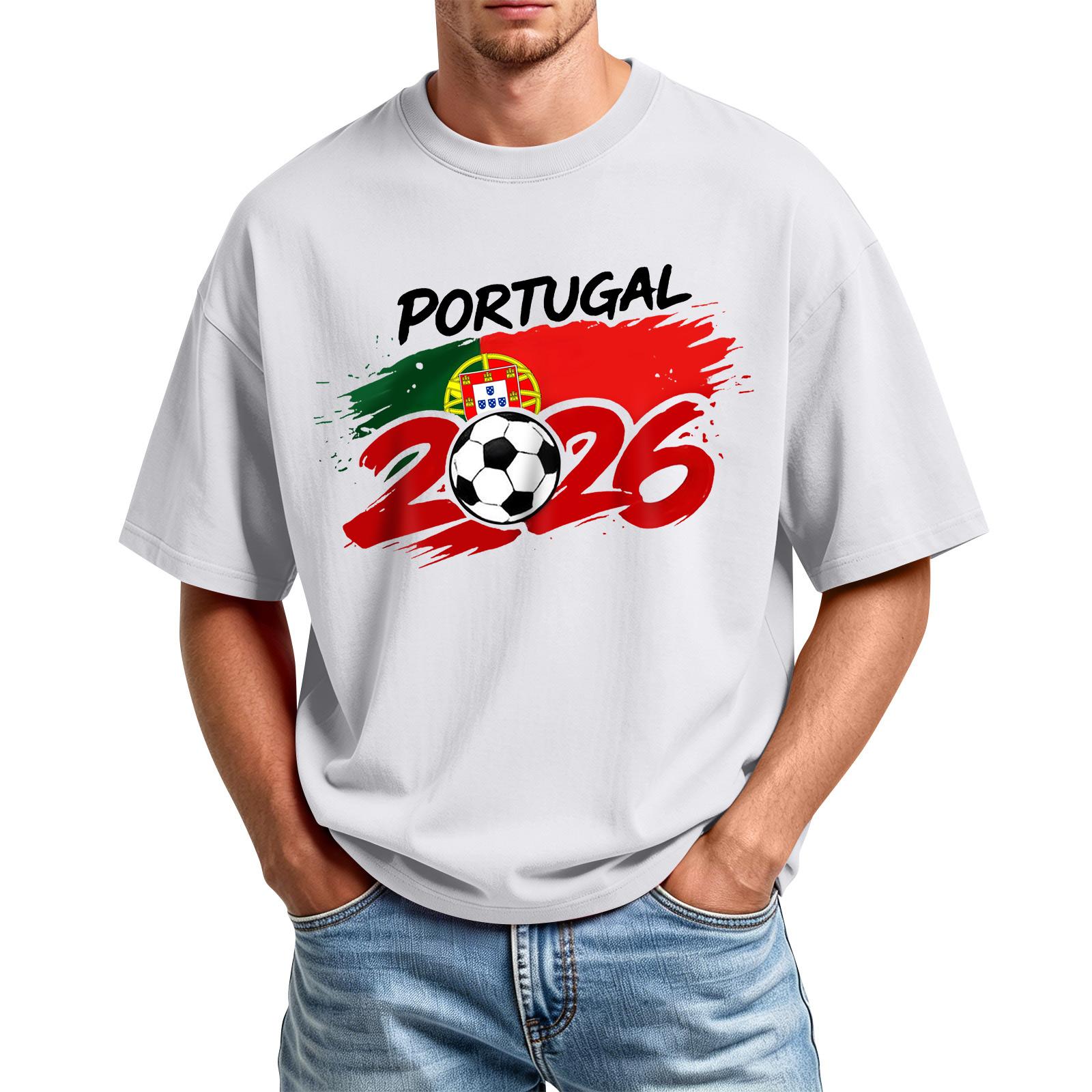 

Men s Printed Round Neck T-Shirt Casual Sports Short-Sleeve Top XL білий