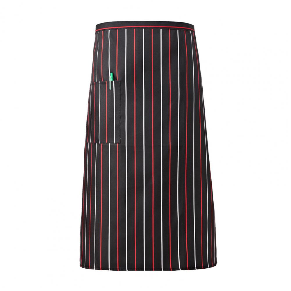 Waist Apron for Men And Women Adjustable Chef Work Apron with Pocket Breathable Kitchen Half Apron for Restaurant And Cafe