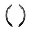 Carbon Fiber Steering Wheel Cover for Triton Protects Steering Stays In Easy Set of 2 GSR/GLS Grades, Wheel, Sweat-Absorbent, Place, Installation,