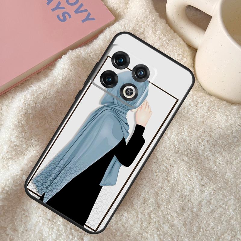 Muslim Islamic Arabic Hijab Gril Case For Oneplus 8T 9RT 10T 8 9 11 10 Pro Oneplus Nord CE 2 Lite Ace N10 N20 N100 N200 Cover