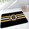 Alfombrillas B-Boston-B-Bruins Alfombra para Lavadero en Casa Alfombra para Decoración de Sala de Estar Zona de Salón Felpudo Antideslizante Felpudo de Entrada