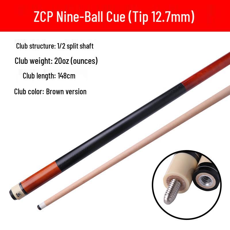 Luoweini Maple Multi-Game 3/4 Split Billiard Cue