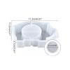Resin Jewelry Box Epoxy Mold Elephant Hippo Pig Whale Piggy Bank Mold Crystal Casting Mold for Coin Jewelry Organizer