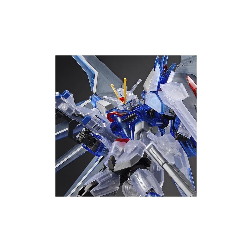 Bandai HG 1/144 Rising Freedom Gundam Clear Color Model Kit Collectible Figure