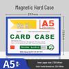 Kashi Magnetic Signboard: A-type Strong Magnetic Label for Shelves & Cabinets, with Buckle Feature