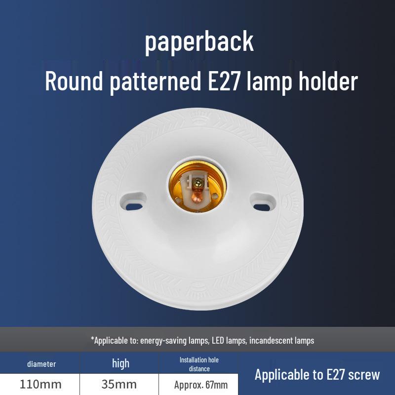 Dulie universală E27 cu filet cu pandantiv - Soclu cu suspensie compatibil LED