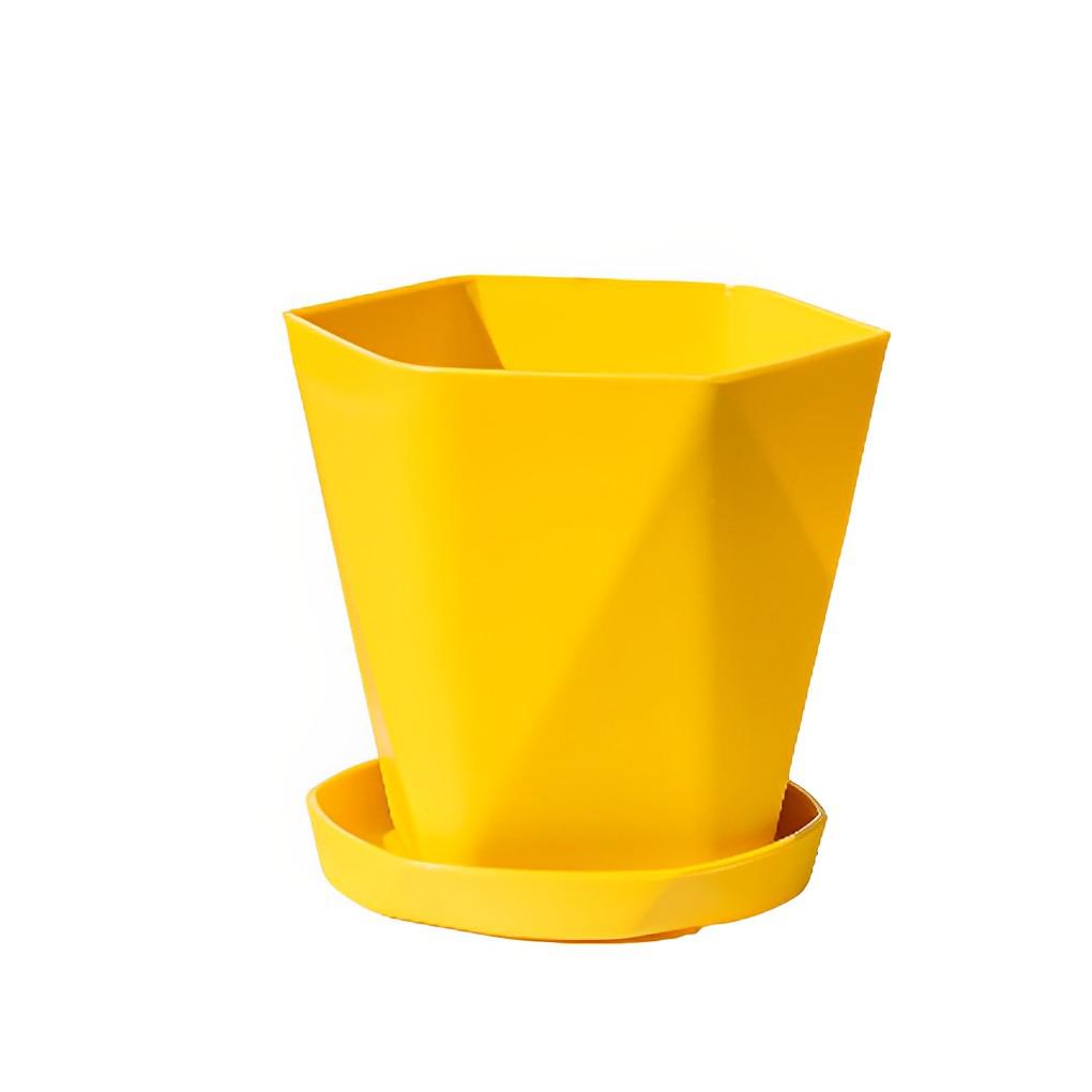 Flowerpot Gardening Base Container Garden Ornament Multiple Colors Plant Planter Practical Portable Fashionable