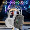 Professional 7.1 Channel Head Mounted Earphone Corded Headphone with Microphone for Computer Gaming