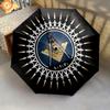 1PC Freemasonry Umbrella Portable Folding Umbrella Iron Frame Hole Bone Structure Outdoor Home Umbrella A6