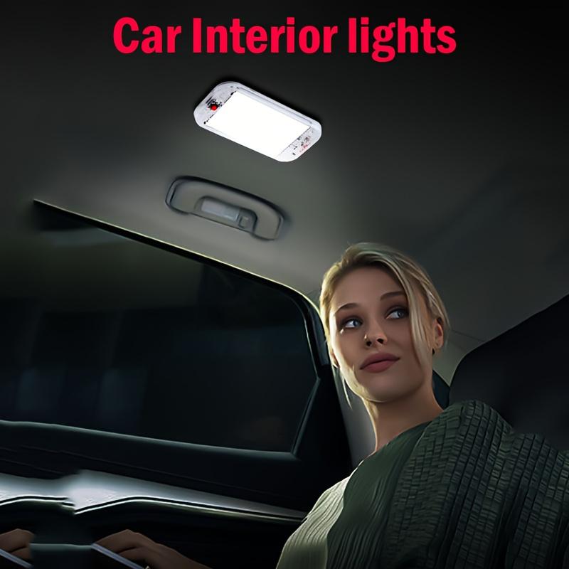 LED Interior Light Bar 12V Car Caravan RV Truck Camping White ON/OFF Switch