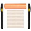 Fabric Chalk Marker for Sewing Quilting Refillable Tailors Chalk Fabric Marking Pen with Chalk Refills Gift for Craft Enthusiasts