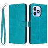 Wallet Case for X8d - Leather/PU, Green, With Lanyard