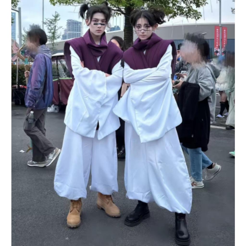 Anime Jujutsu Kaisen Cosplay Costume Choso Kaisen Top Vest Pants Uniform Outfit Anime Roleplay Suit Halloween Carnival Clothes