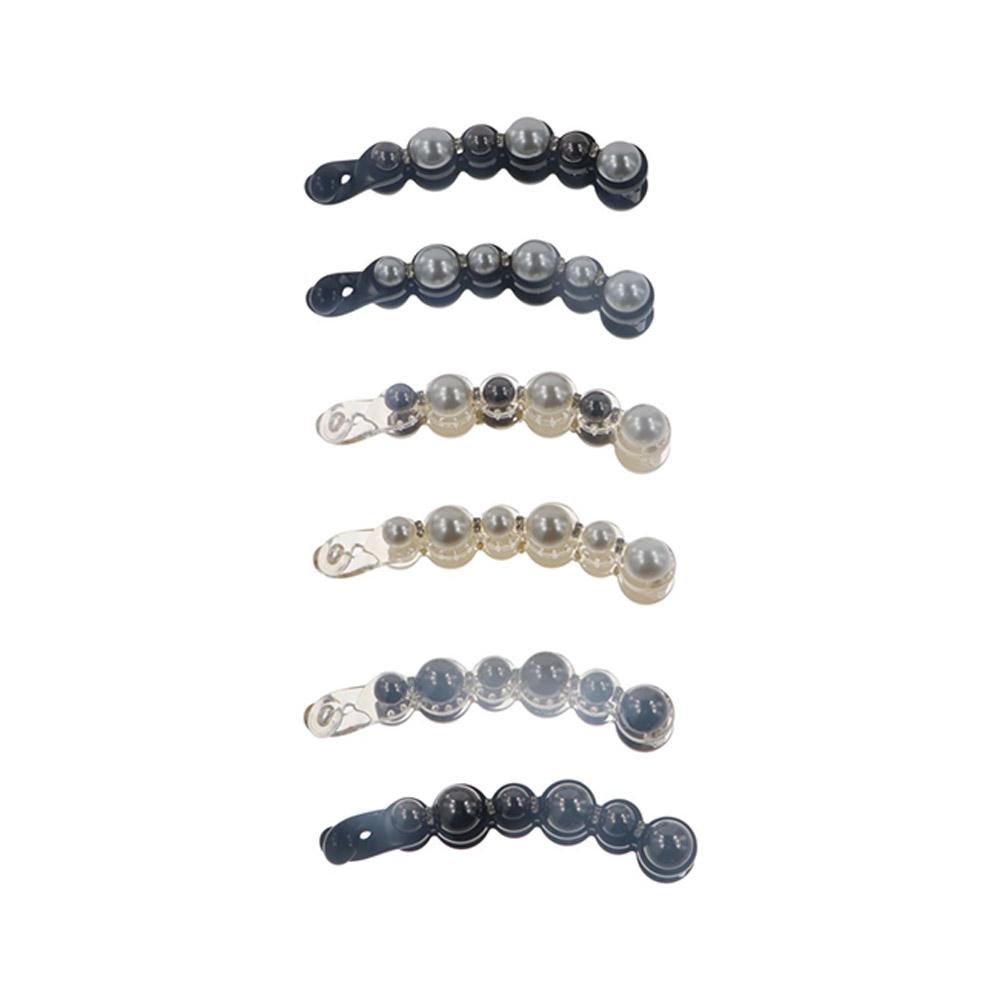 Zircon Hairpins Hair Claw Crabs Ponytail Holder Vertical Clamp Korean Hair Clips Women Banana Clips