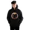 Marvel Mens Iron Man Montage Symbol Hoodie