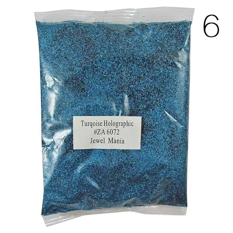 20 Farben Nagellack-Glitzer Erhältlich in Buntem Glitzer Nail Art Zubehör Puder 100G Abgepackt Malerei Dekoratives Puder