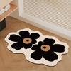 Yixiju Diatom Ooze Soft Floor Mat Bathroom Quick-Drying Bathroom Entrance Foot Mat Water-Absorbing Non-Slip Mat