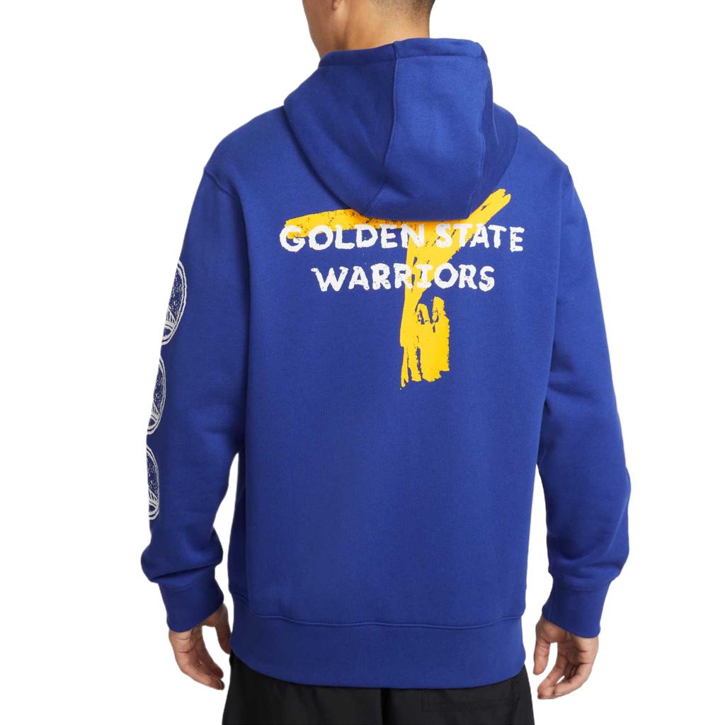 Nike Golden State Warriors Long Sleeve Hooded Sweatshirt Men sweatshirt IB2301-495