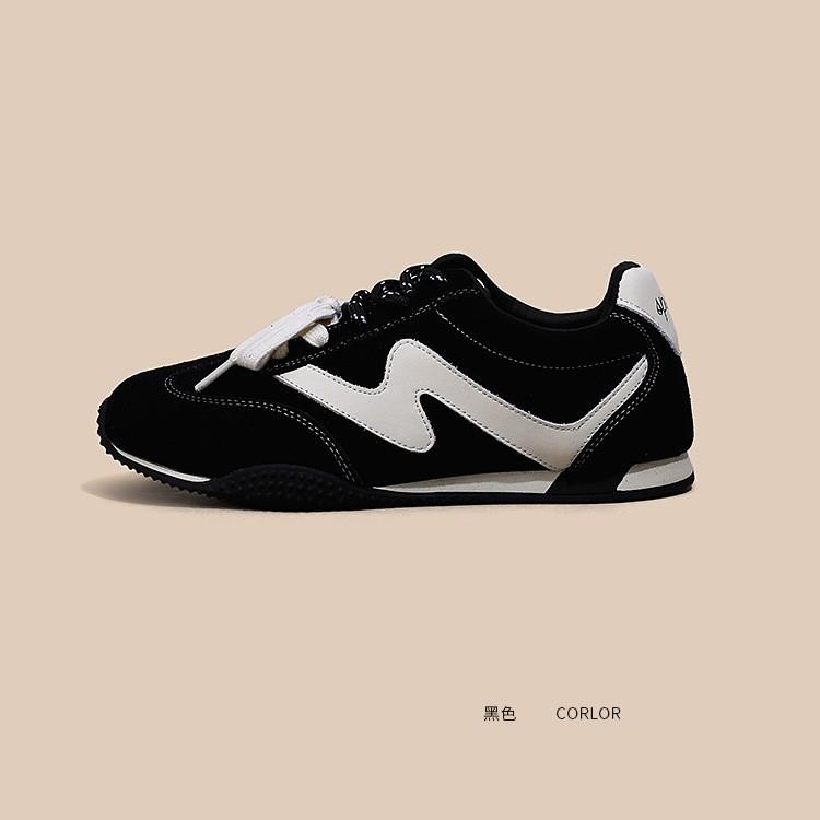 Red retro soft-soled German training shoes women's 2025 new autumn versatile popular casual sports shoes super fire Forrest Gump shoes