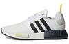 NMD_R1 Stlt Primeknit 'White Black Bright Yellow' FV2549
