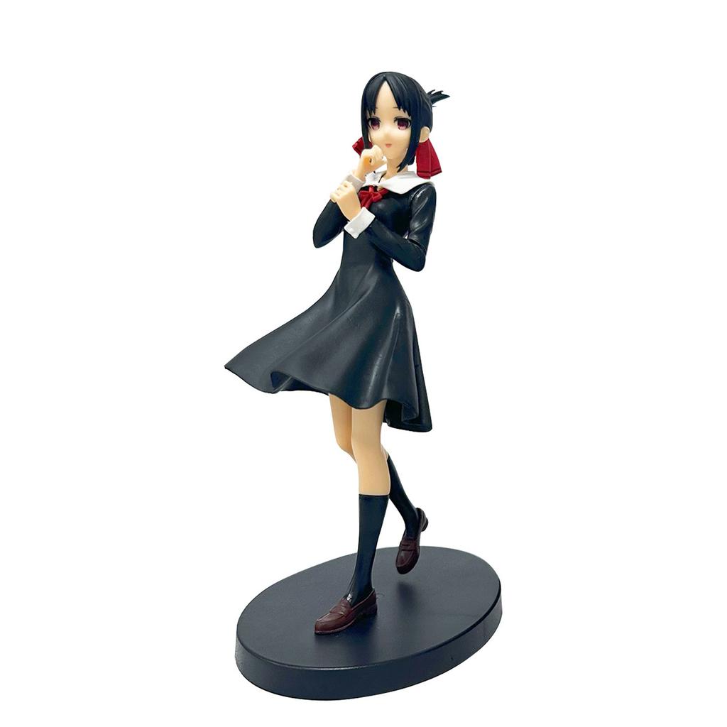 18cm Kaguya-sama Love Is War Anime Figure Shinomiya Kaguya Fujiwara Chika PVC Action Figure Collectibles Model Toy for Gift