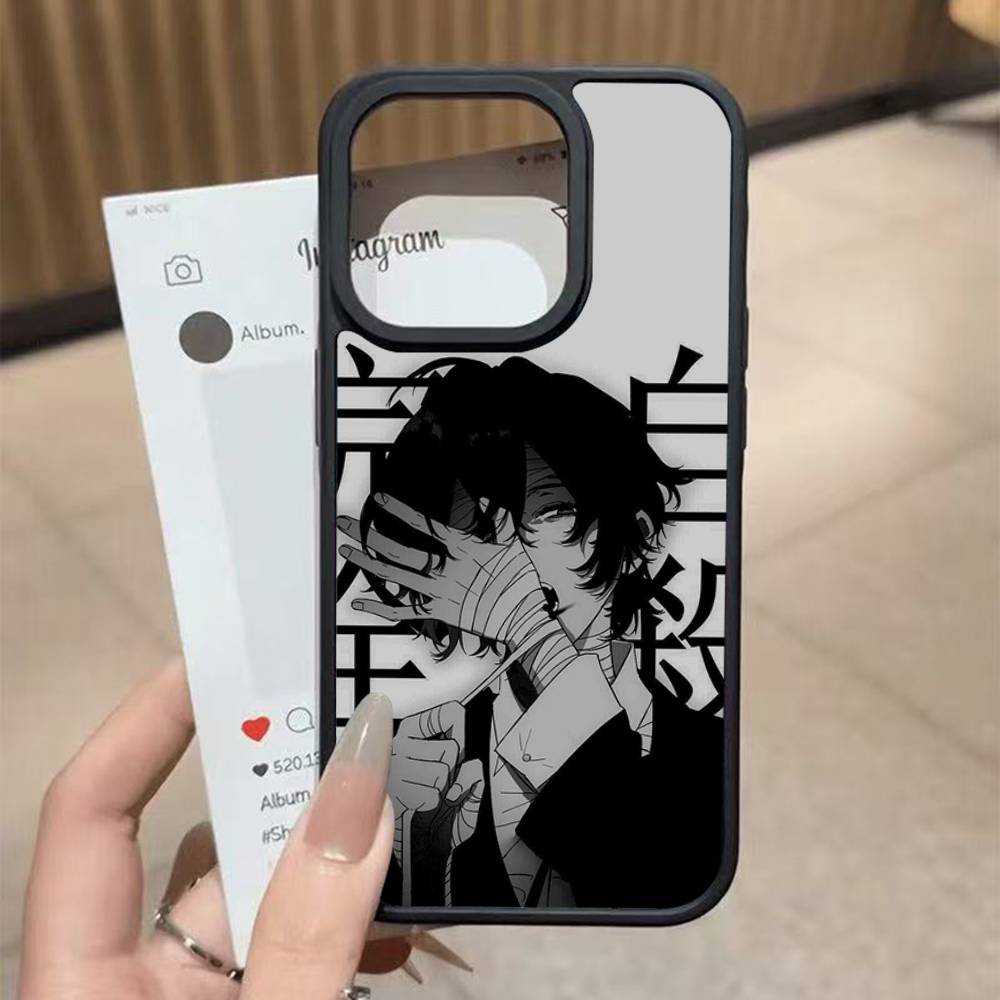 Anime Bungo Stray Dogs Dazai Osamu For iPhone 17 16 Pro Max Air 13 12 Mini 14 15 Plus 11 PC+TPU Back Cover