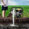 3600rpm Powerful Agricultural Irrigation Water Pump 7.5 HP, 4-stroke 1Gal Gasoline Powered Water Transfer Pump with OHV Silencer