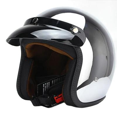 New Arrival Motorcycle Retro  Vintage Open Face  Half Helmet 3/4 Casque Moto Jet S M L XL
