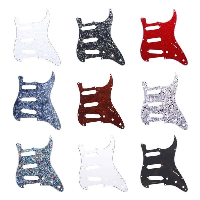 Electric Guitar Pickguard Scratch Plate Vintage Style Guitar Parts-St Guitar Scratch Plate Musical Instrument Accessory
