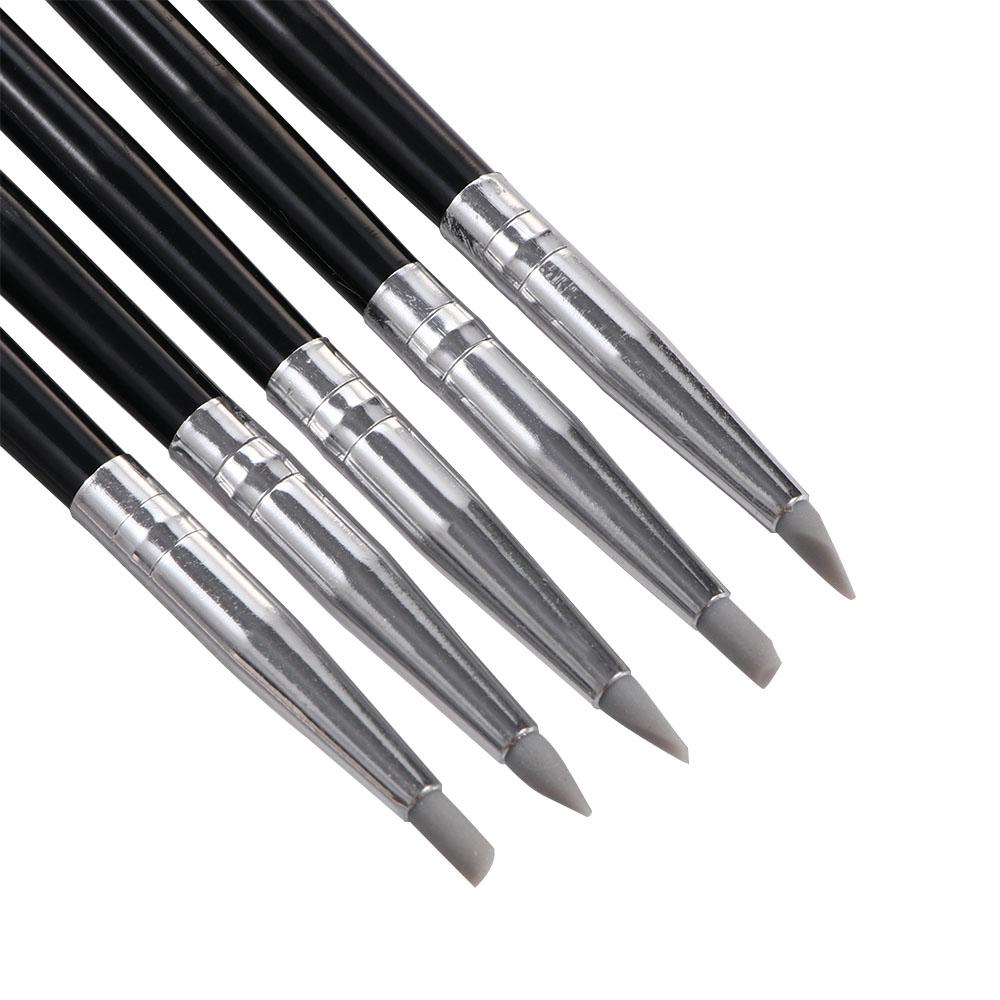 Soft Teeth Care Silicone Professional Porcelain Teeth Tools Dental Shaping Dental Resin Brush Pens