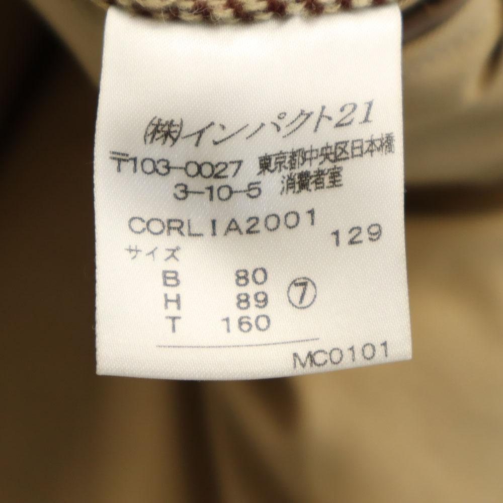 RALPH RL LAUREN Impact 21 Made in Japan reversible Stainless collar coat Women Used