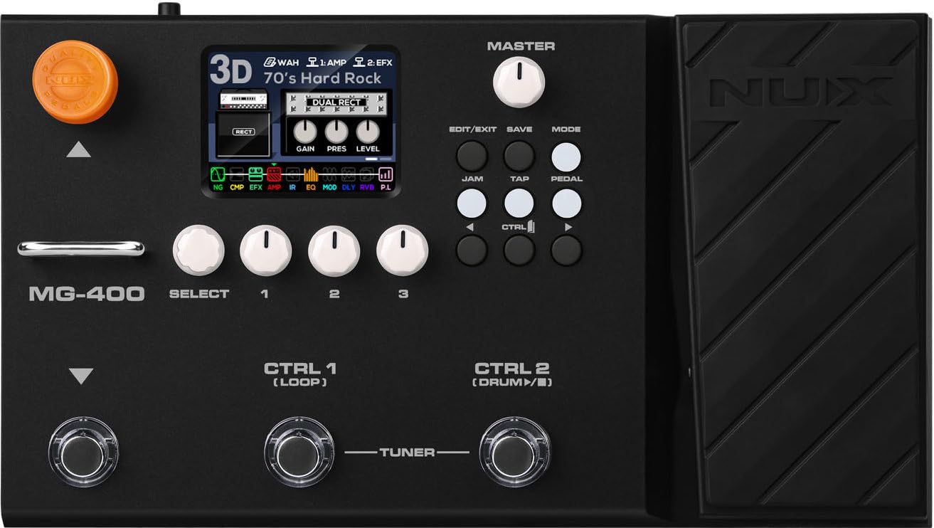 

NewX MG-400 Multi-Effects Pedal, Officially Imported in Japan