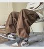 Salopette retrò da uomo in velluto a coste con coulisse e tasche grandi - Spessa e ampia per abbigliamento casual autunnale e invernale.