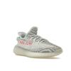 adidas Yeezy Boost 350 V2 Blue Tint 2017 Unisex-Sneaker Grau-Drei Hochauflösendes-Rot B37571