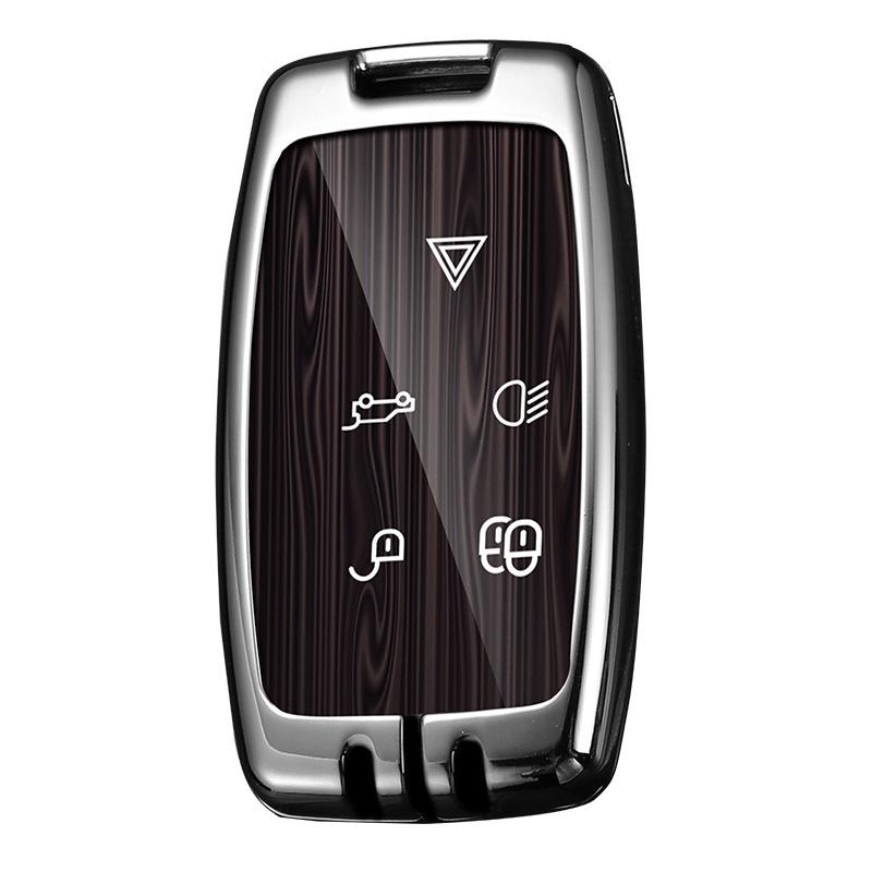 23 Jaguar XFL/XEL/F-Pace/XJL/F-Type/E-Pace Key Case with Metal Buckle for Men & Women