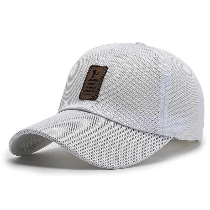 Baseball Mesh Cap Hats Adjustable Summer Sun Protection Outdoor Breathable