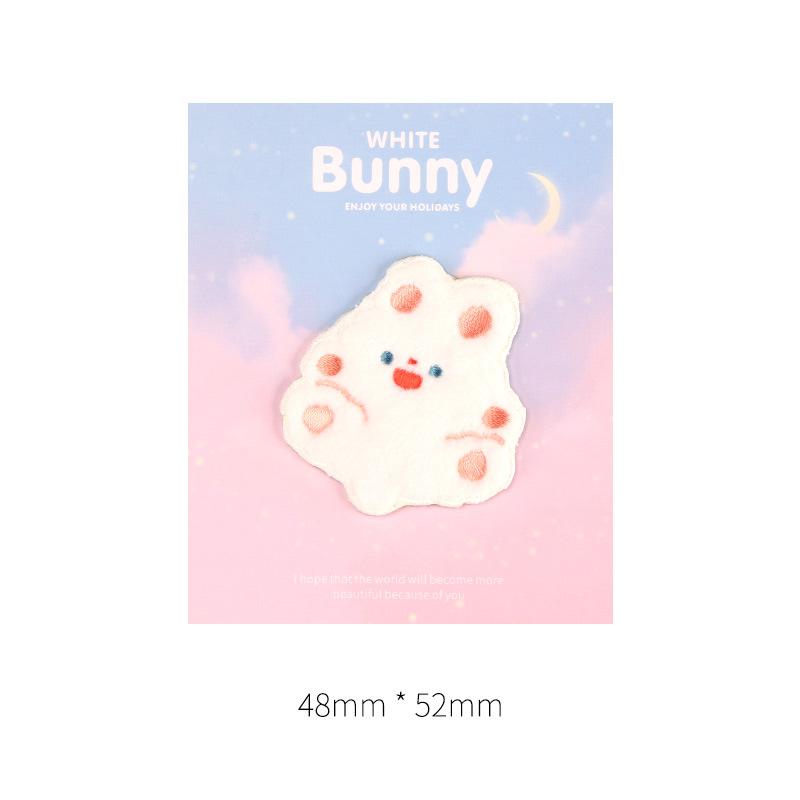 Plush Cloth Sticker, Self-Adhesive Pattern Sticker For Clothes And Bags, Down Jacket, Pants, Holes And No Marks, Embroidery Patch Sticker.