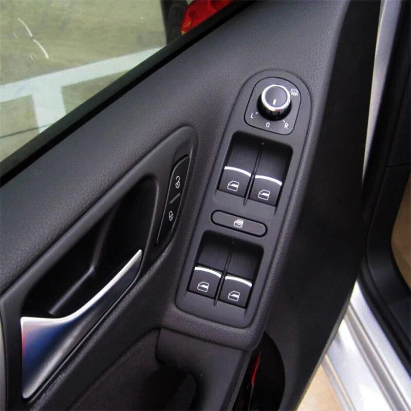 Geetha Chrome Heat Control Mirror Switch for VW Golf  MK5 MK6 Jetta Rabbit Tiguan CC Passat B6 B7 2006-2012 5ND959565A 5K0959565