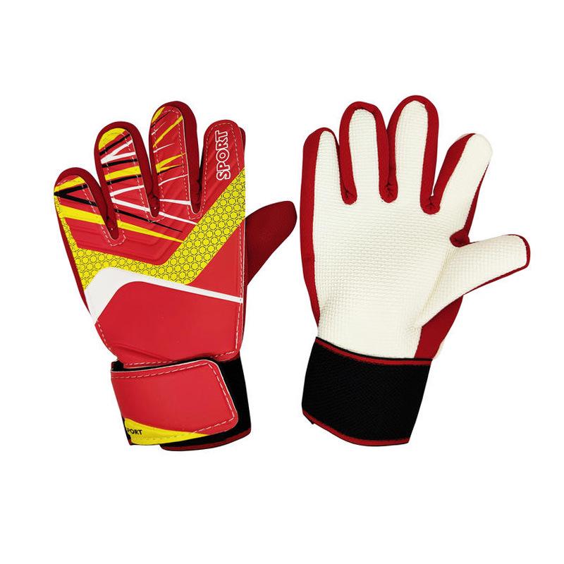 Breathable Non-Slip Latex Goalkeeper Gloves - Adult & Youth Football Training 7