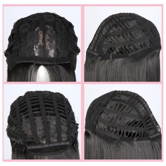 Curly Hair Wig Fluffy Makeup Tool Natural Durable Afro Black African Curly Wig Headgear for Home