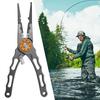 Aluminum Alloy Fishing Pliers Ergonomic Handle Portable Multifunction Ring Opener Line Cutter Hooks Remover Fishing Line Scissor Fishing Accessories