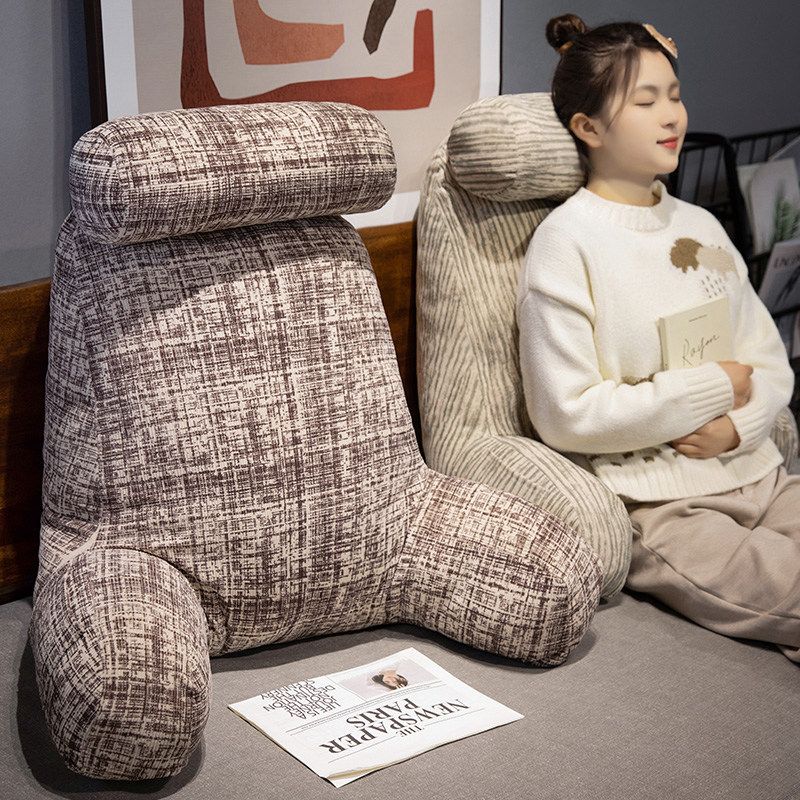 Nap Pillow Tatami Pillow Pregnant Women's Pillow for Waist Protection Sofa Soft Bag Large Backrest Headboard Cushion Office Dormitory Enlarged Pillow