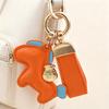 Car Keychain Year of Horse Charm Decorative Key Chain Backpacks Handbags Cell Phones Wallets Accessory