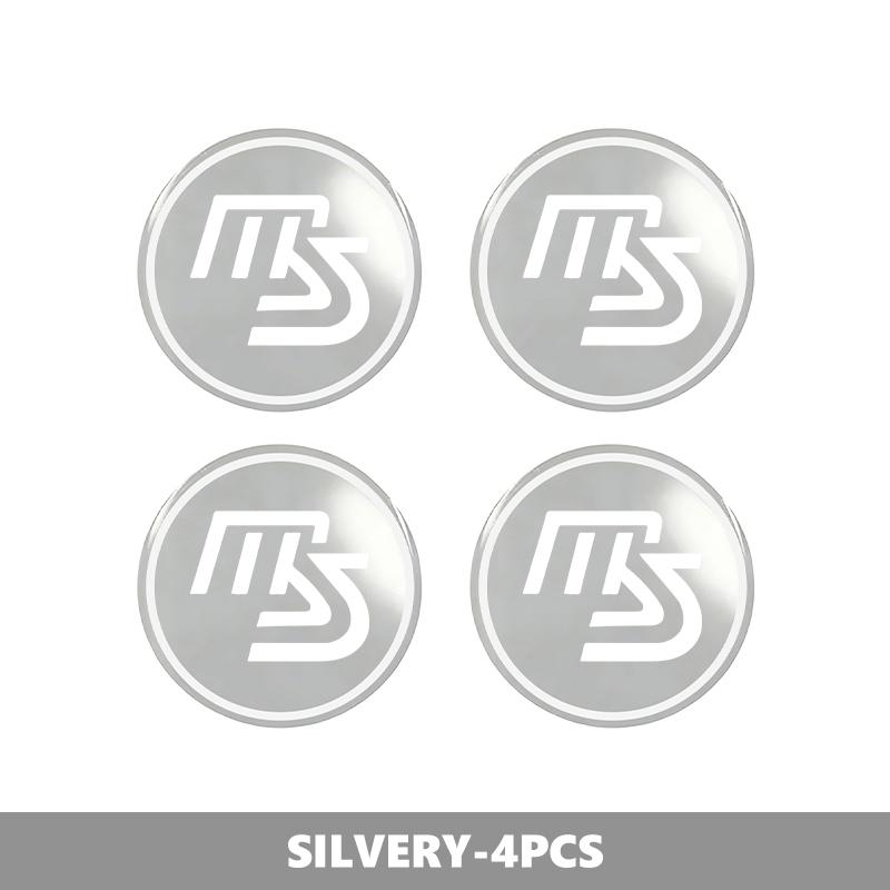 

4pcs 56/60mm Car Wheel Center Hub Caps Tire Rim Covers Accessories For Mazda MX-5 CX30 RX8 MX5 BK BL 5 CR CW 6 II GH CX-7 ER