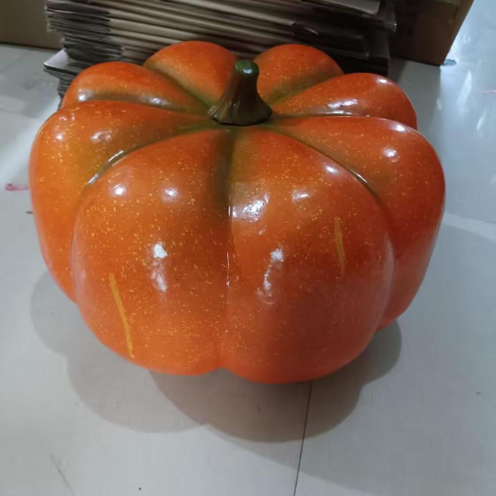Foam Pumpkin & Maple Leaf Props for Halloween