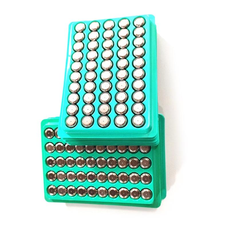50/100/150Pcs LR44 AG13 140mAh Cell Coin Watch Battery L1154 357 SR44 1.5V Alkaline Button Batteries Suitable For Watch