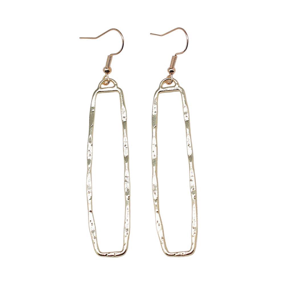 Filigree Teardrop Dangle Earrings Vintage Boho Leaf Drop Earrings For Women Ethnic Retro Jewelry