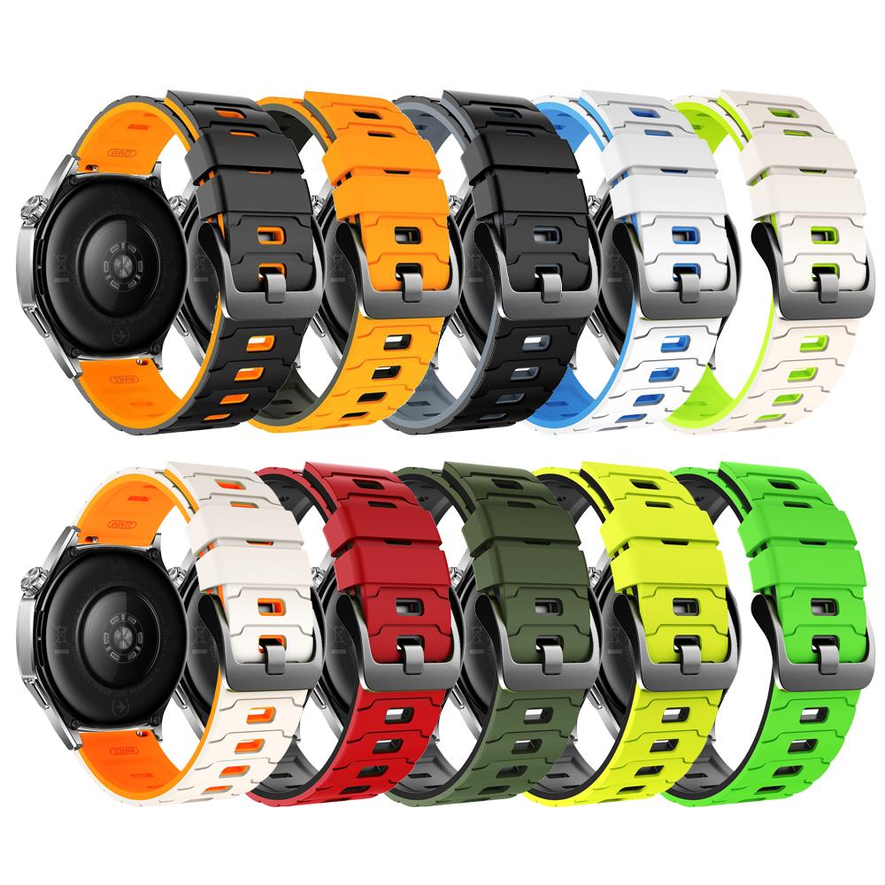 22mm Silicone Wrist Strap For Huami AMAZFIT BIP 6 5/GTR 2 2e 3pro 4 47mm Sports Bracelet For AMAZFIT BALANCE 2 Replace Watchband