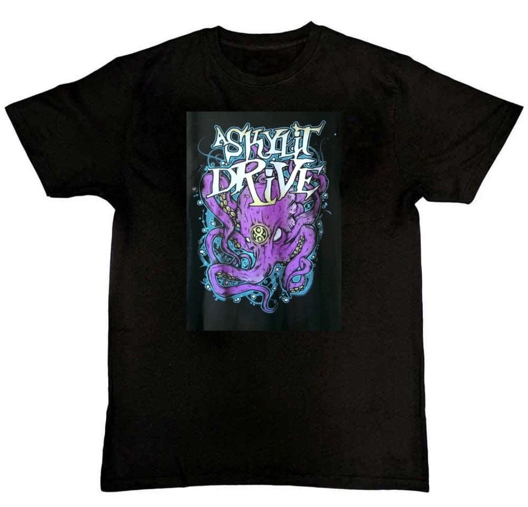 Rare A Skylit Drive Band Graphic Print Mens T-Shirt M